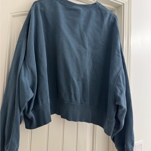 Nike Women's Teal Sweatshirt - Picture 2 of 3